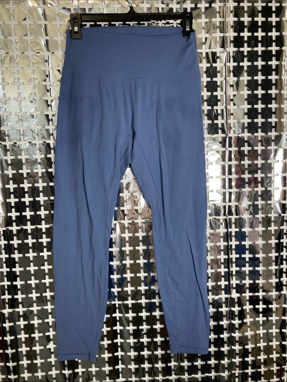 CRZ YOGA Girls' Periwinkle Blue High-Rise Leggings